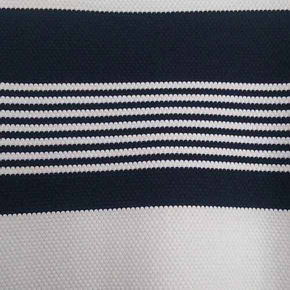 Lilly Pulitzer Dress Navy White Striped Marlow 3/4 sleeve Like new size Medium - Picture 4 of 15